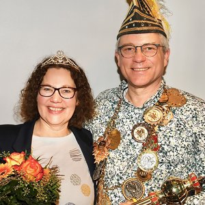 KKC-Prinzenpaar 2026: Prinzessin Marika I. und Prinz Albin I. (Sonneck). KKC-Prinzenpaar 2026: Prinzessin Marika I. und Prinz Albin I. (Sonneck).