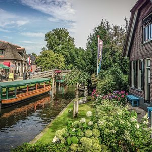 Giethoorn in den Niederlanden